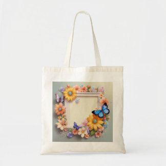 Bolsa Tote Bolsas de compras temáticas com borboletas Elegent