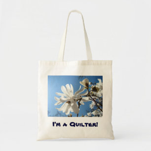 Bolsa Tote Bolsas de costureiras Blue Sky Magnolias Quilting