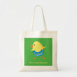 Bolsa Tote bolsas personalizadas do Pintinho páscoa