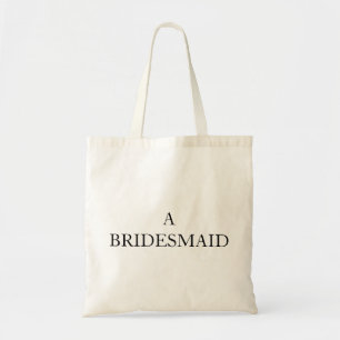 Bolsa Tote Bolsas Personalizados Um Orçamento de Bridesmaid