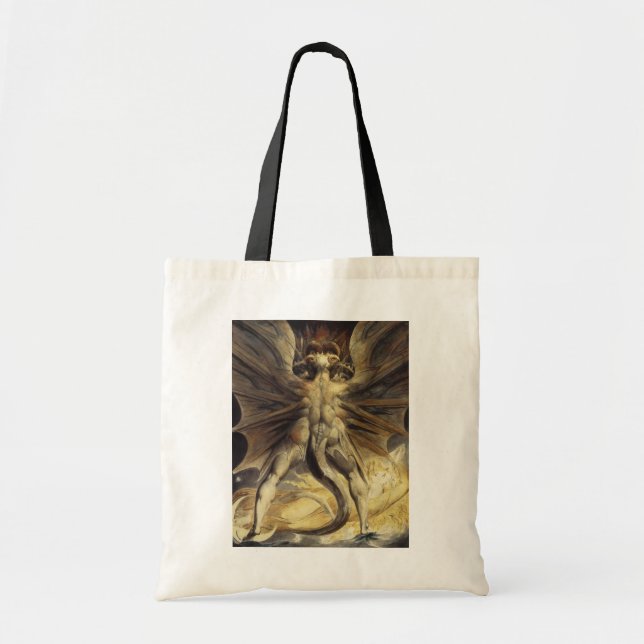 Bolsa Tote Bolsas Red Dragon - escolha o estilo (Frente)