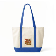 Bolso de tela Feel good vibes
