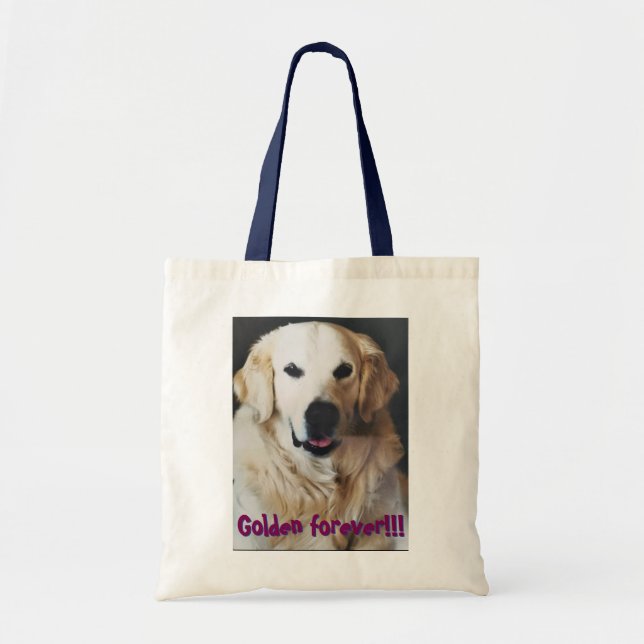 Bolsa Tote Bolso ligero "Golden forever" (Frente)