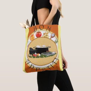 Bolsa Tote bom apetite! saco