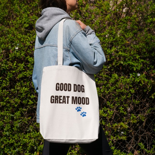 Bolsa Tote Bom Cão Ótimo Humor (Criador carregado)