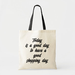 Bolsa Tote Bom Dia Para Compras Dito Divertido
