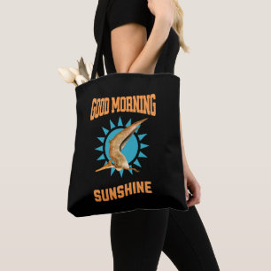 Bolsa Tote Bom Dia Pterodáctilo Sol