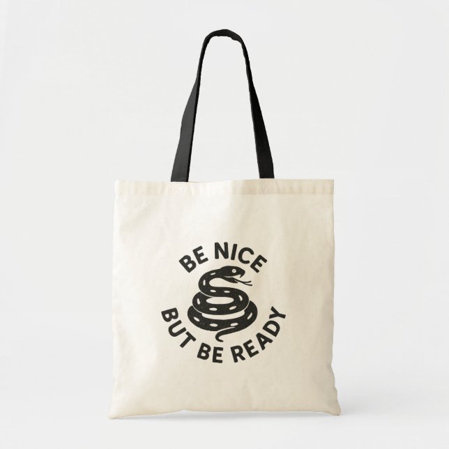 Bolsa Tote Bom, mas pronto (Frente)