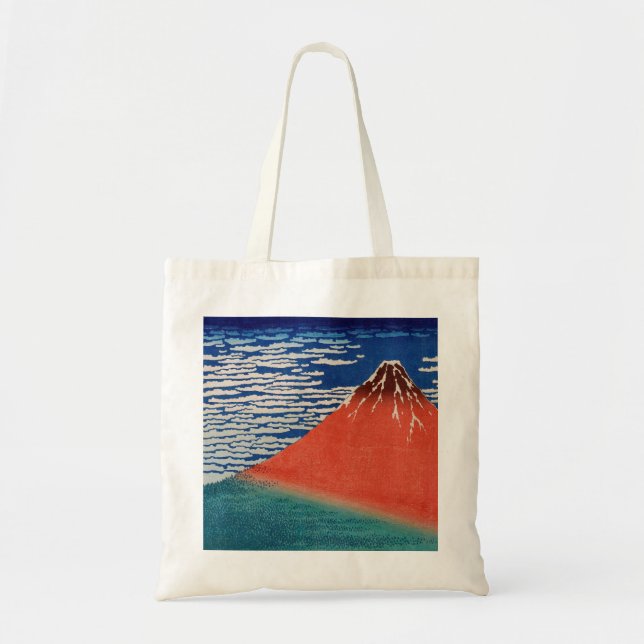 Bolsa Tote Bom Vento, Bom Dia (Red Fuji) (Frente)