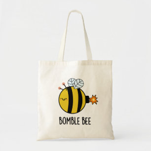 Bolsa Tote Bomba de Bomba Bumblebee Engraçado Bomba de Bomba