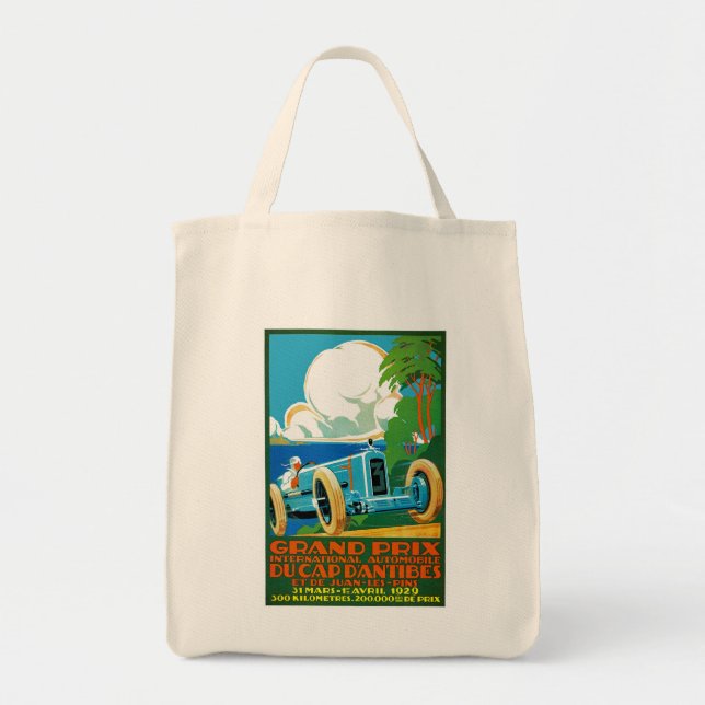 Bolsa Tote Boné d'Antibes do Grande Prêmio Du (Frente)