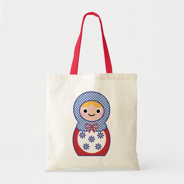Bolsa Tote Boneca de Matryoshka (Frente)