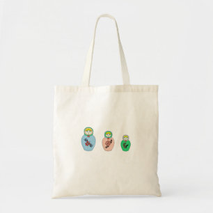 Bolsa Tote Boneca Matryoshka