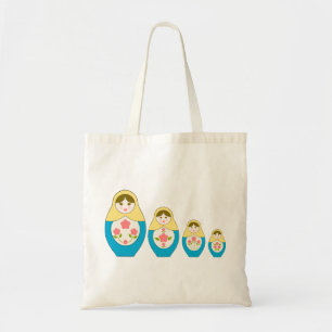 Bolsa Tote Bonecas do assentamento do russo de Matryoshka