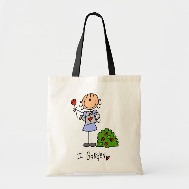 Bolsa Tote Boneco de jardinagem (Frente)