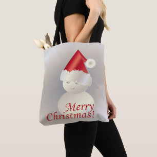 Bolsa Tote Boneco de Neve de Natal