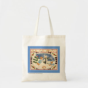 Bolsa Tote Boneco de neve Totebag do Corgi