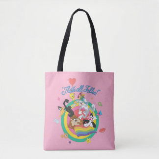 Bolsa Tote BONEY TUNES™ - Isso é tudo, pessoal! Pride Bullsey