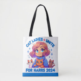 Bolsa Tote Bonita Engraçada Menina Infantil Lady Unite Harris