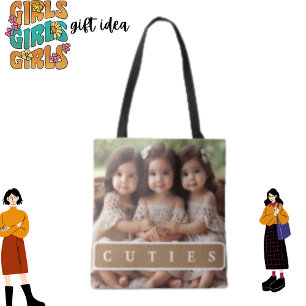 Bolsa Tote Bonitas, Brancas, Meninas Modernas Brancas Fotogra