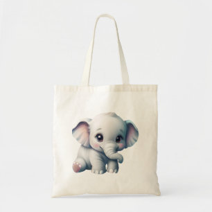 Bolsa Tote Bonito Adorável Elefante Para Bebê Kawaii
