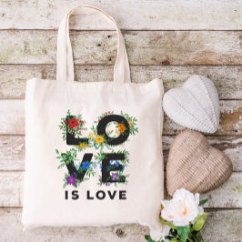 Bolsa Tote Bonito Amor Floral É Orgulho De Amor