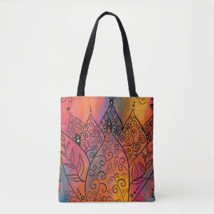 Bolsa Tote Bonito Arte Floral
