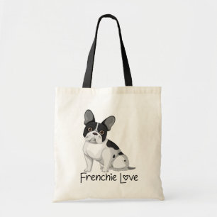 Bolsa Tote Bonito Bulldog Francês Oferece Francês Mãe Cachorr