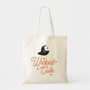 Bolsa Tote Bonito, Chapéu de Bruxas, Broom, Halloween