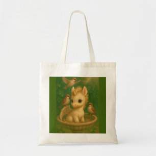 Bolsa Tote Bonito, de olhos grandes, bebê unisus, pegasus uni