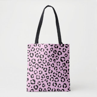 Bolsa Tote Bonito em impressão animal rosa