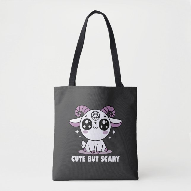 Bolsa Tote Bonito, Mas Assustador (Frente)