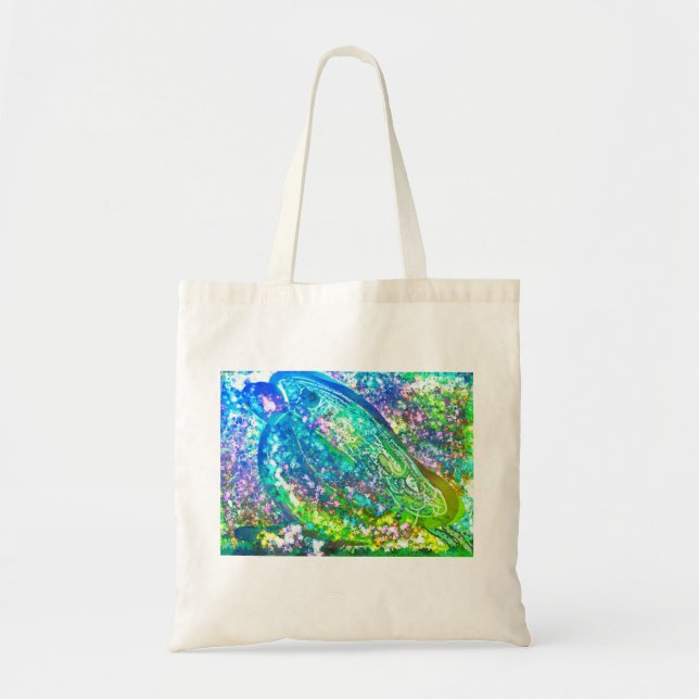 Bolsa Tote Bonito pássaro embustado!  Tote Bag (Frente)