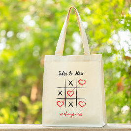 Bolsa Tote Bonito Presente de Tote Tic-Tac-Toe