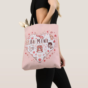 Bolsa Tote Bonito Romance: Dia de os namorados