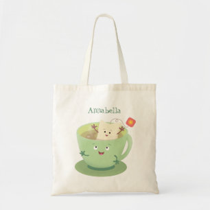 Bolsa Tote Bonito símbolo de humor de cartoon