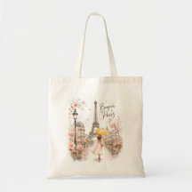 Bolsa tote Bonjour Paris Parisiense