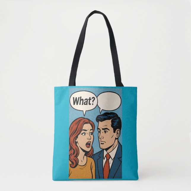 Bolsa Tote bons casais (Frente)