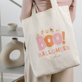 Bolsa Tote Boo Halloween Retro Candy