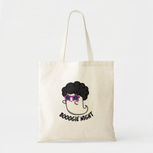 Bolsa Tote Boogie Night Dia de as Bruxas engraçado Ghost Pun