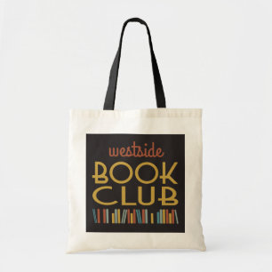 Bolsa Tote Book Club Art Deco Deep Colors Token Bag