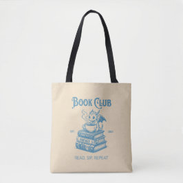 Bolsa Tote Book Club Fantasy Dragon Lovers