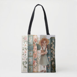 Bolsa Tote Book Lover | Anne of Green Gables | Livros Florais