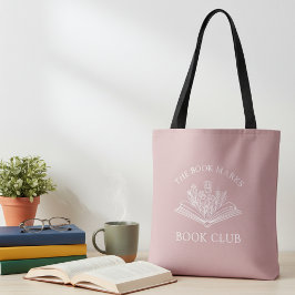 Bolsa Tote Book Lover's Club Name