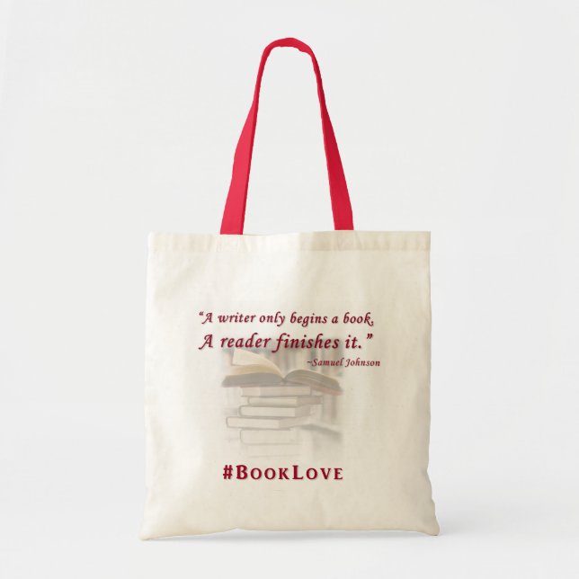 Bolsa tote #BookLove (Frente)