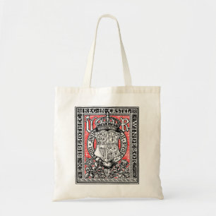 Bolsa Tote Bookplate Queen Victoria no Castelo de Windsor