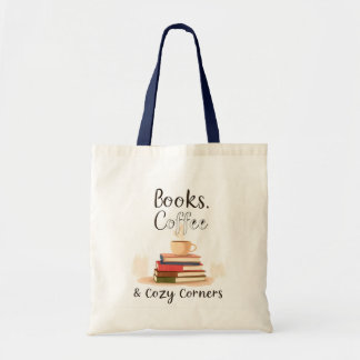 Bolsa Tote Books Coffee & Cozy Corners | Amante de