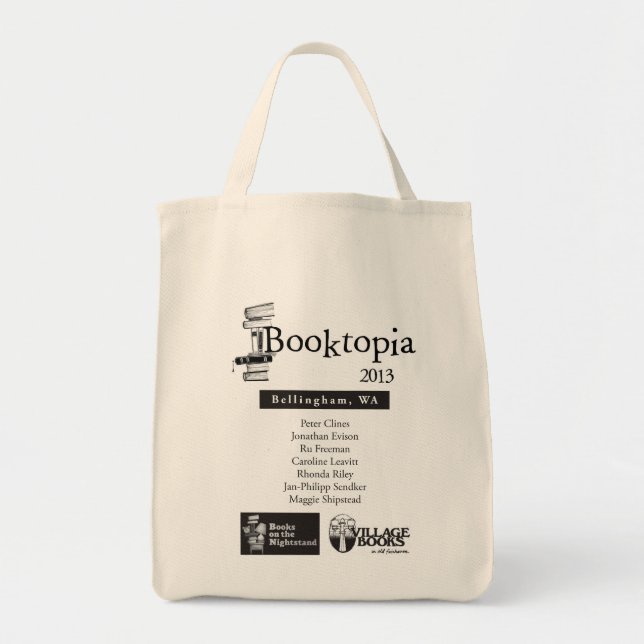 Bolsa Tote Booktopia 2103 - Saco de Bellingham WA (Frente)