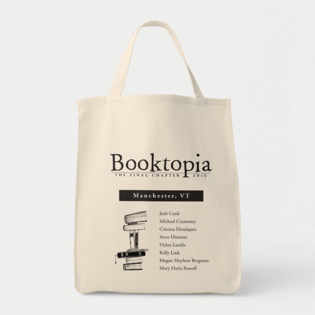 Bolsa Tote Booktopia 2105: O capítulo final - saco do VT (Frente)
