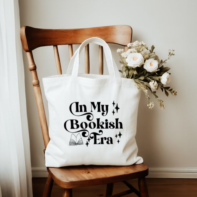 Bolsa Tote Bookworm Na Minha Era Do Livro (Criador carregado)